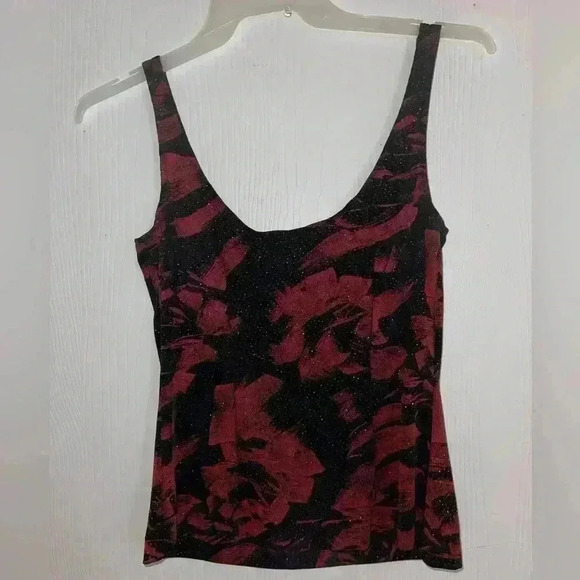 Alex Evenings sz S  Black velvet sparking top - Picture 1 of 4